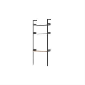 &Tradition Rombe Full Bay IF2 Scrivania Scaffale Laccato Noce/Antracite