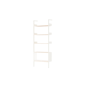 &Tradition Rombe Full Bay IF3 Mobiletto con Scaffalatura in Rovere Laccato