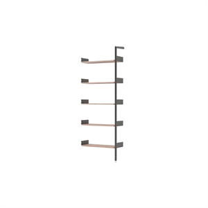 &Tradition Rombe Bay IF4 Ripiani Ripiano Extra Laccato Noce