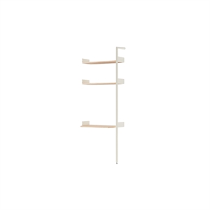 &Tradition Ripiano Aggiuntivo Per Scrivania Rombe Bay IF5 in Rovere Laccato
