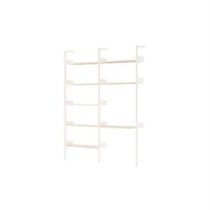 &Tradition Rhomb IF1 &IF5 Configurazione Scaffalatura B Rovere Laccato