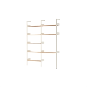 &Tradition Rhomb IF1 &IF5 Configurazione Scaffalatura B Rovere Laccato