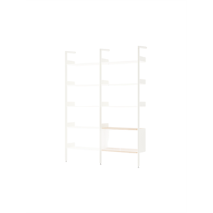 &Tradition Rhomb IF1 &IF6 Configurazione Scaffalatura C Rovere laccato/Alabastro