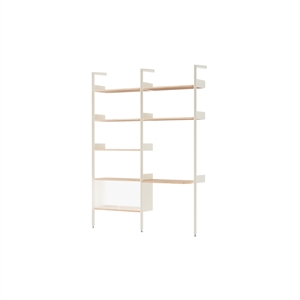 &Tradition Rhomb IF2 &IF6 Configurazione Scaffalatura D Rovere Laccato
