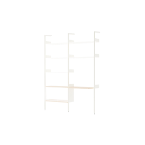 &Tradition Rhomb IF2 &IF6 Configurazione Scaffalatura D Rovere laccato/Alabastro