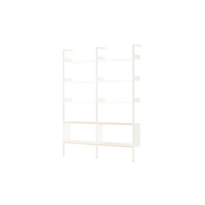 &Tradition Rhomb IF3 &IF6 Configurazione Scaffalatura E Rovere laccato/Alabastro