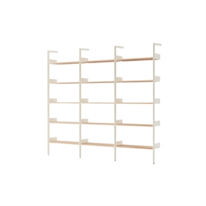 &Tradition Rhomb IF1 &IF4 & IF4 Configurazione Scaffalatura F Rovere Laccato