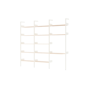 &Tradition Rhomb IF1 &IF4 & IF5 Configurazione Scaffalatura G Rovere Laccato