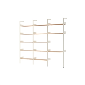 &Tradition Rhomb IF1 &IF4 & IF5 Configurazione Scaffalatura G Rovere Laccato