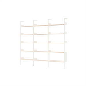 &Tradition Rhomb IF1 &IF4 & IF6 Configurazione Scaffalatura H Rovere Laccato