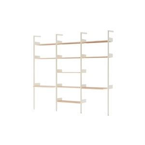 Configurazione Scaffalatura Rhomb IF2 &IF4 & IF5 & &Tradition in Rovere Laccato