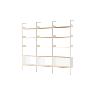 &Tradition Rhomb IF3 &IF6 & IF6 Configurazione Scaffalatura K Rovere Laccato