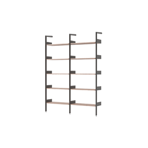 &Tradition Rhomb IF1 &IF4 Configurazione Scaffalatura A Noce Laccato
