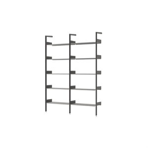 &Tradition Rombe IF1 &IF4 Configurazione Scaffalatura A Noce laccato/Antracite