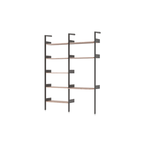&Tradition Rhomb IF1 &IF5 Configurazione Scaffalatura B Noce Laccato
