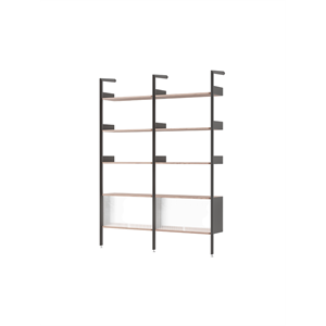 &Tradition Rhomb IF3 &IF6 Configurazione Scaffalatura E Noce Laccato