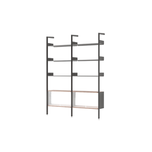 &Tradition Rhomb IF3 &IF6 Configurazione Scaffalatura E Noce Laccato