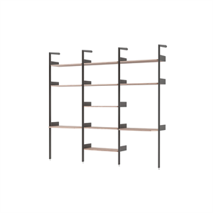 Configurazione Scaffalatura Rhomb IF2 &IF4 & IF5 & &Tradition in Noce Laccato