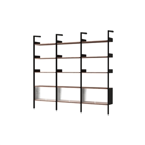 &Tradition Rhomb IF3 &IF6 & IF6 Configurazione Scaffalatura K Noce Laccato