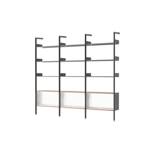 &Tradition Rombe IF3 &IF6 & IF6 Configurazione Scaffalatura K Noce laccato/Antracite