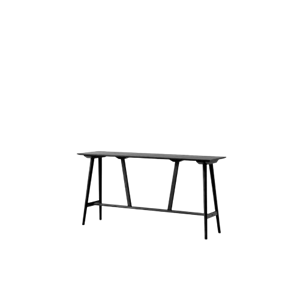 &Tradition In Between SK25 Tavolo da Bar L190 Rovere Laccato Nero
