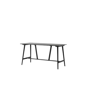 &Tradition In Between SK26 Tavolo da Bar L190 Rovere Laccato Nero