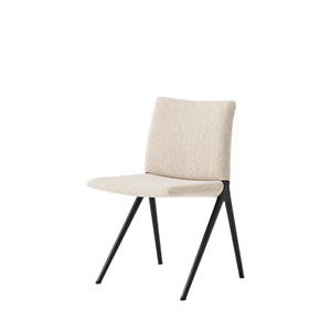 &Tradition Kape IF7 Sedia da Pranzo Nero Caldo /Barnum 101