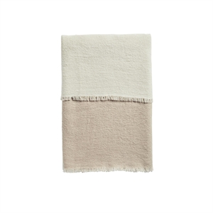 Tappeto Doppio Woud Bianco Sporco/ Beige