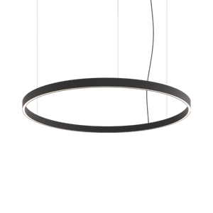 Lampadario Intra Lighting Rynk SDI Ø90 Opaco Nero