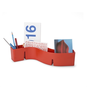 Vitra S-Tidy Portaoggetti da Scrivania Poppy Rosso