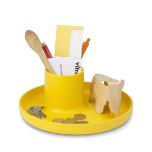 Vitra O-Tidy Portaoggetti da Scrivania Giallo