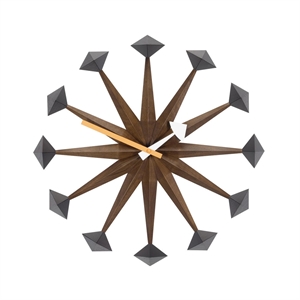 Orologio da Parete Vitra Polygon in Noce