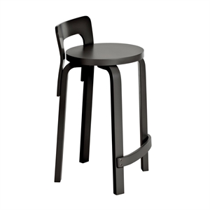 Sgabello Bar artek K65 Nero