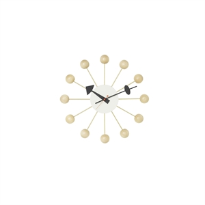 Vitra Ball Clock Orologio da Parete in Faggio