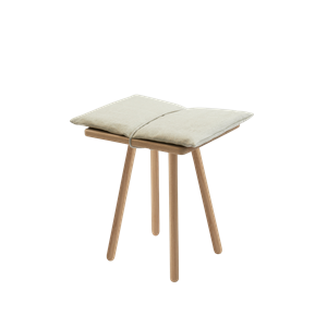 Fritz Hansen Collezione Skagerak Georg Sgabello Rovere/Lino Beige