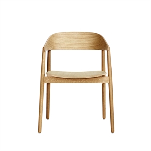 Sedia da Pranzo Andersen Furniture AC2 in Rovere Laccato Opaco