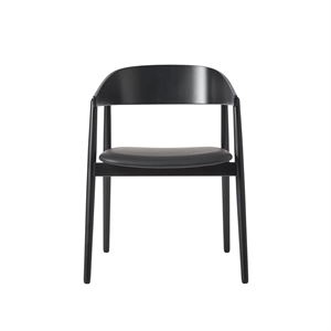 Sedia da Pranzo Andersen Furniture AC2 in Rovere Nero/Nero