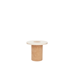 Tavolino Laterale/tavolino da Caffè Frama Sintra Piccolo in Marmo Bianco /sughero