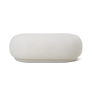 Ferm Living Rico Ottoman Boucle Bianco Sporco