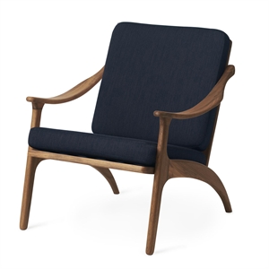 Calda Poltrona Nordica con Schienale Inclinato Teak/Balder 192