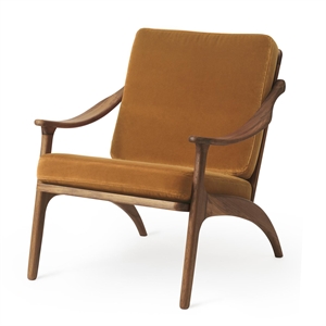 Calda Poltrona Nordica con Schienale Inclinato in teak/Ritz 1688