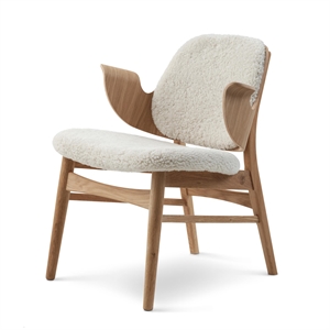 Poltrona Warm Nordic Gesture BS Rovere Chiaro di Luna