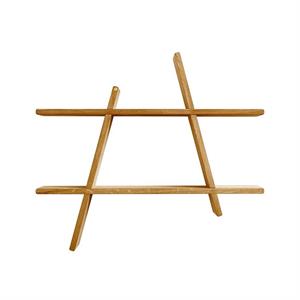 Andersen Furniture Scaffale A-Shelf Grande 78x12x67 Frassino Oliato Affumicato