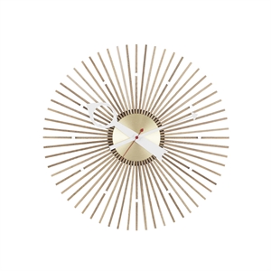 Orologio da Parete Vitra Popsicle in Noce