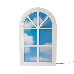 Applique Seletti Windows Grenier Bianco/ Blu