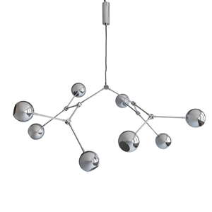 Lampadario 101 Copenhagen Drop Globe Cromo