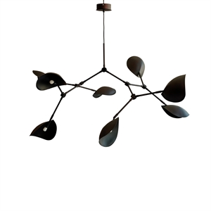 Lampadario 101 Copenhagen Stingray Nero Bruciato