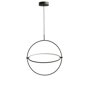 101 Copenhagen Maru Lampadario Ø60 Burnt Nero