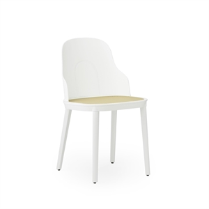 Sedia da Pranzo Normann Copenhagen Allez in Vimini Bianco