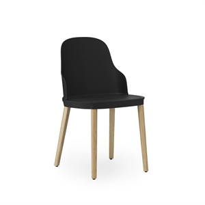 Normann Copenhagen Allez Sedia da Pranzo in Legno di Quercia Nero